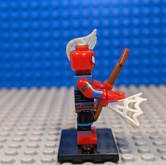 Spiderman Into the Spider-Verse Spider-punk Minifigure Building Block Toy - Picture 2 of 4